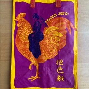 Trader Joe’s “Orange Chicken” Grocery Bag, Rare, Collectable & Untouched/New